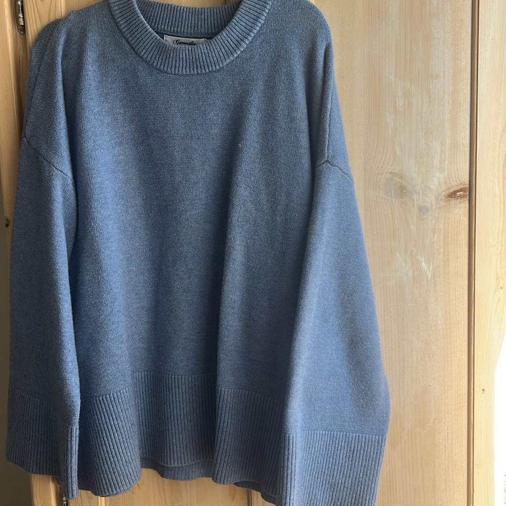 Oversized cozy sweater